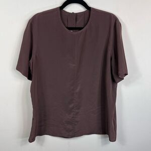 Lilli Ann Collection Vintage Union Made Silky Blouse